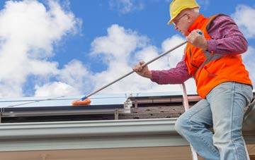 Rock Port soft wash roof cleaning